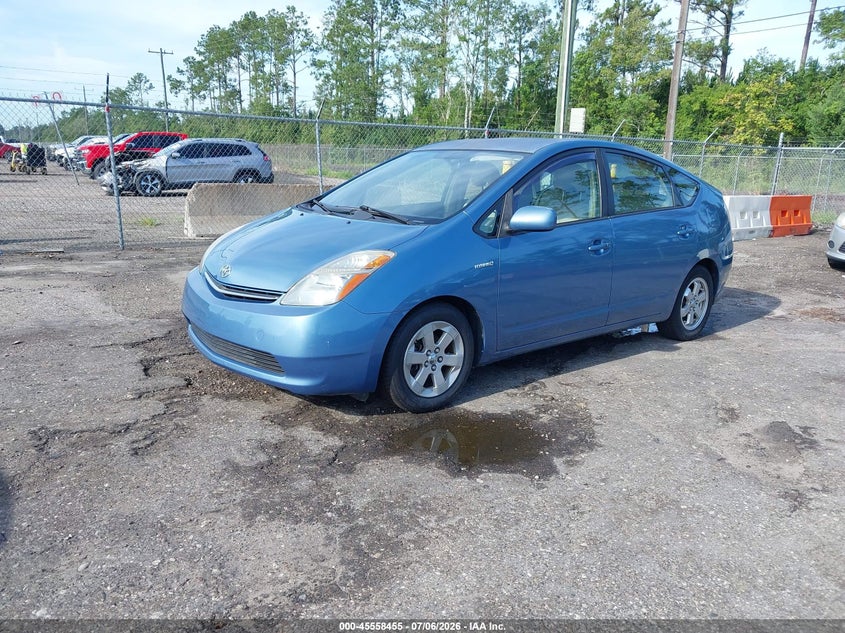 2008 Toyota Prius VIN JTDKB20UX87762658 IAAI salvage auction — NORMAL WEAR, Clear (Florida), sold $600 on 2026-07-28 (photo 2)