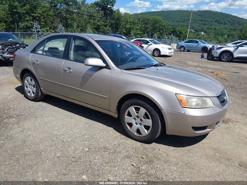 2007 Hyundai Sonata VIN 5NPET46C17H279428 IAAI salvage auction — NORMAL WEAR, Clear (New Jersey), sold $400 on 2026-07-16 (photo 1)