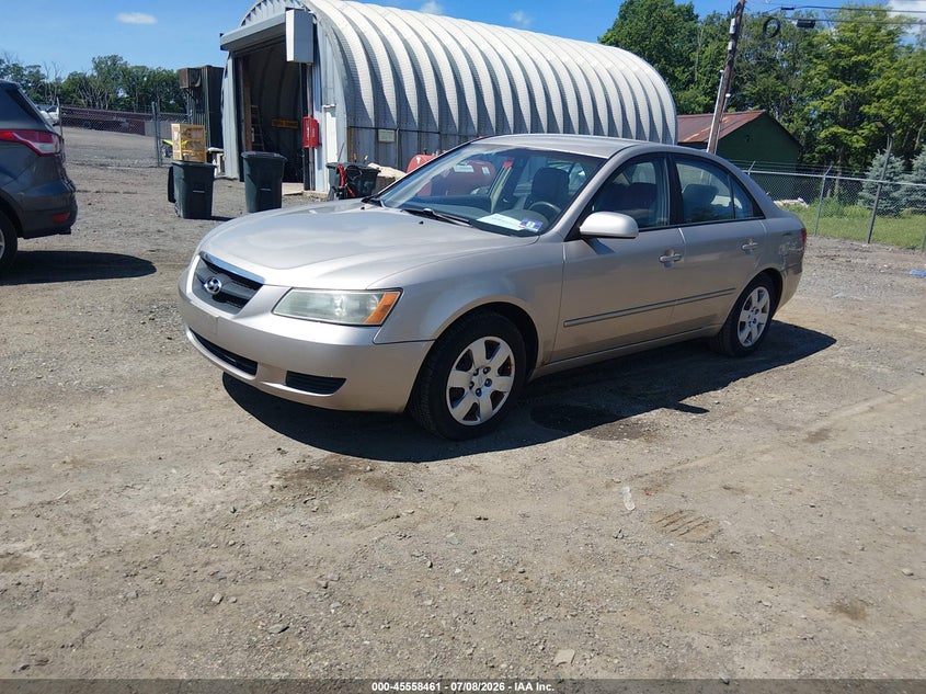 2007 Hyundai Sonata VIN 5NPET46C17H279428 IAAI salvage auction — NORMAL WEAR, Clear (New Jersey), sold $400 on 2026-07-16 (photo 2)