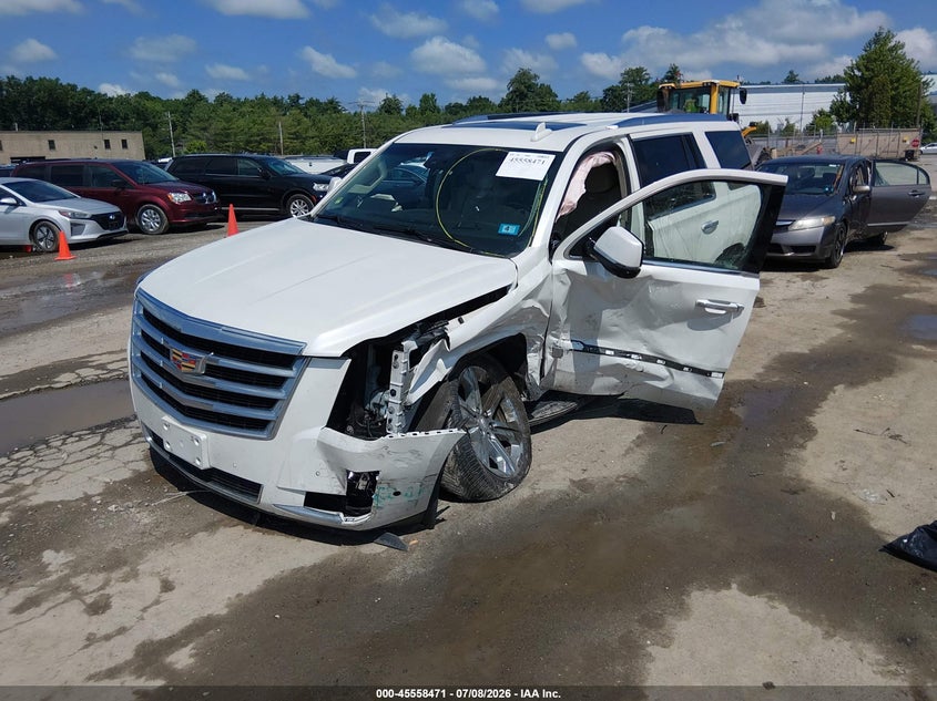 2017 Cadillac Escalade VIN 1GYS4BKJ8HR291119 IAAI salvage auction — SIDE, Salvage (New Hampshire), sold $3,300 on 2026-09-05 (photo 2)
