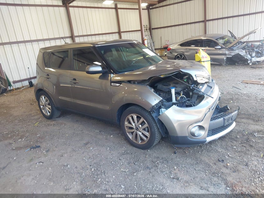 2017 Kia Soul VIN KNDJP3A56H7448368 IAAI salvage auction — FRONT END, Salvage (Georgia), sold $1,900 on 2026-07-31 (photo 1)