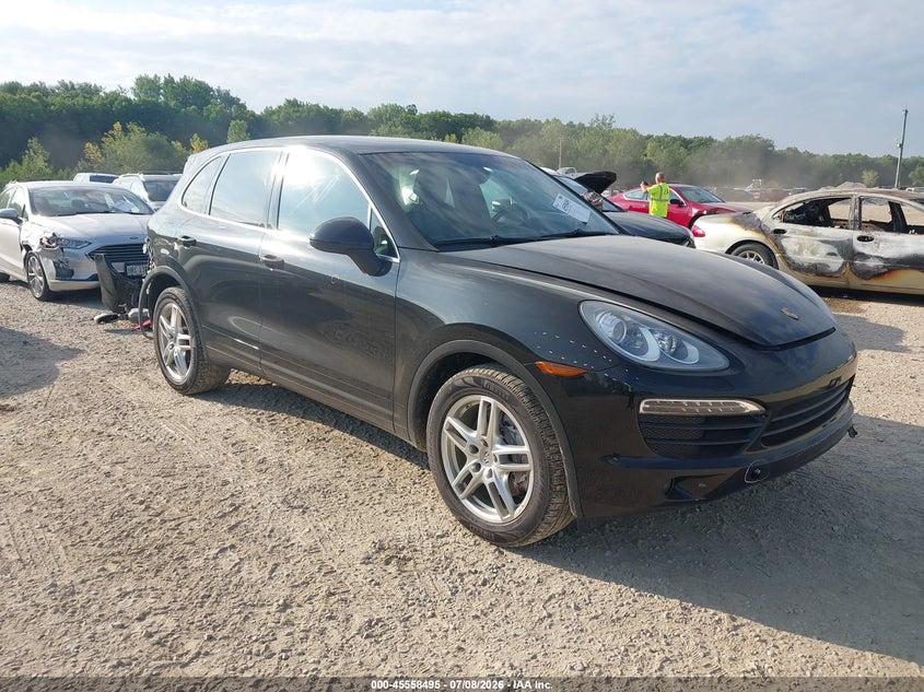 2014 Porsche Cayenne VIN WP1AA2A23ELA93811 IAAI salvage auction — FRONT & REAR, Salvage (Ohio), sold $2,650 on 2026-07-29 (photo 1)