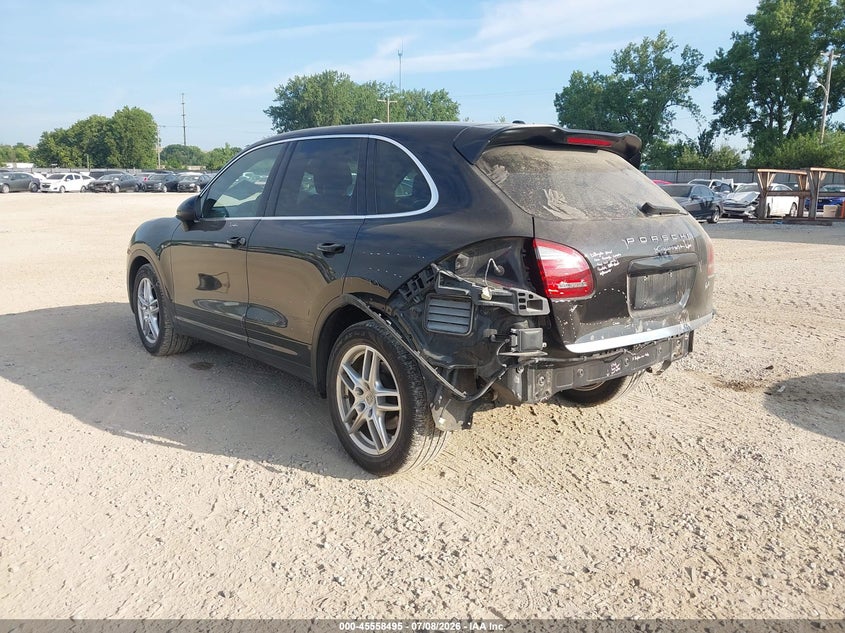 2014 Porsche Cayenne VIN WP1AA2A23ELA93811 IAAI salvage auction — FRONT & REAR, Salvage (Ohio), sold $2,650 on 2026-07-29 (photo 3)