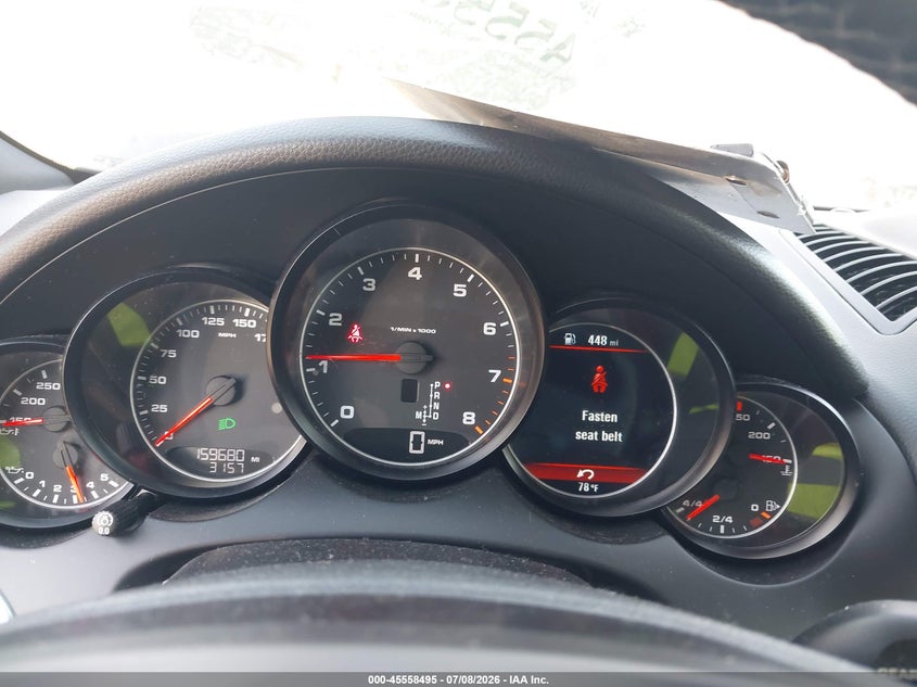 2014 Porsche Cayenne VIN WP1AA2A23ELA93811 IAAI salvage auction — FRONT & REAR, Salvage (Ohio), sold $2,650 on 2026-07-29 (photo 7)