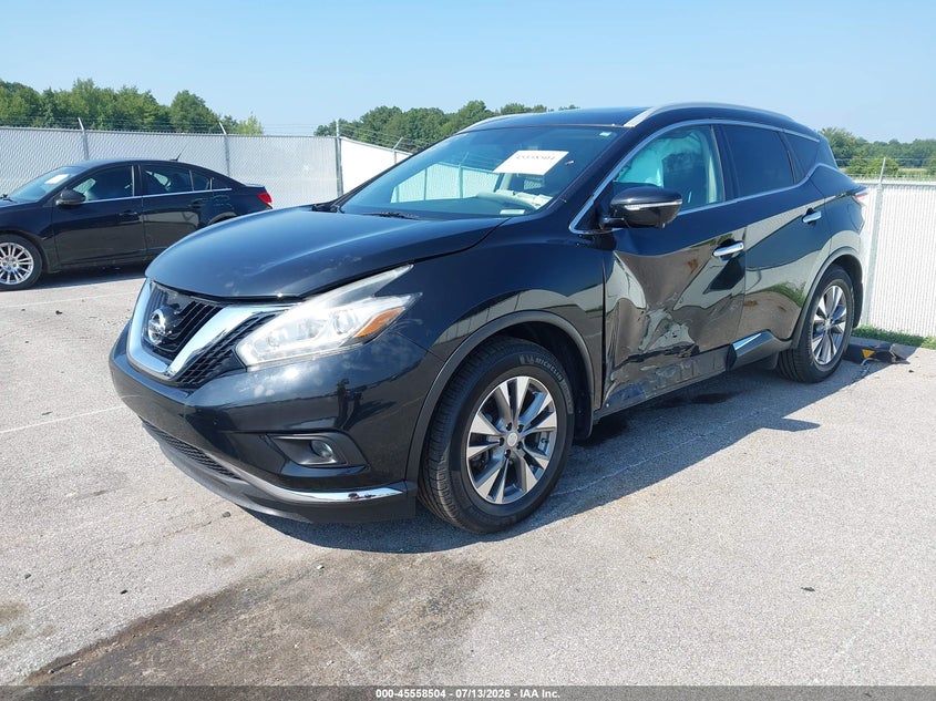 2015 Nissan Murano VIN 5N1AZ2MH8FN204719 IAAI salvage auction — LEFT SIDE, Salvage (Indiana), sold $1,350 on 2026-08-02 (photo 2)