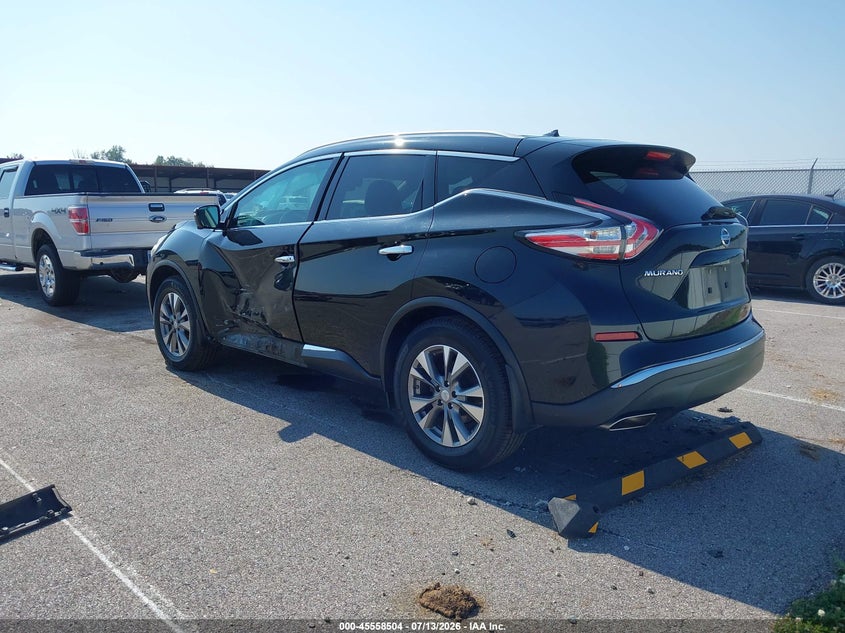 2015 Nissan Murano VIN 5N1AZ2MH8FN204719 IAAI salvage auction — LEFT SIDE, Salvage (Indiana), sold $1,350 on 2026-08-02 (photo 3)