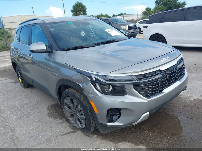 2024 Kia Seltos VIN KNDEU2AA1R7623466 IAAI salvage auction — RIGHT FRONT, Salvage Title, sold $2,550 on 2026-07-22 (photo 6)