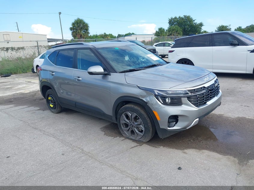 2024 Kia Seltos VIN KNDEU2AA1R7623466 IAAI salvage auction — RIGHT FRONT, Salvage Title, sold $2,550 on 2026-07-22 (photo 1)