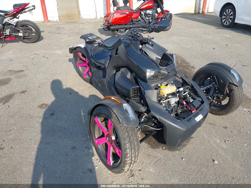 2022 Can-am/ brp Ryker VIN 3JB2FEG25NJ004016 IAAI salvage auction — FRONT END, Mv-907A (New York), sold $775 on 2026-09-01 (photo 1)
