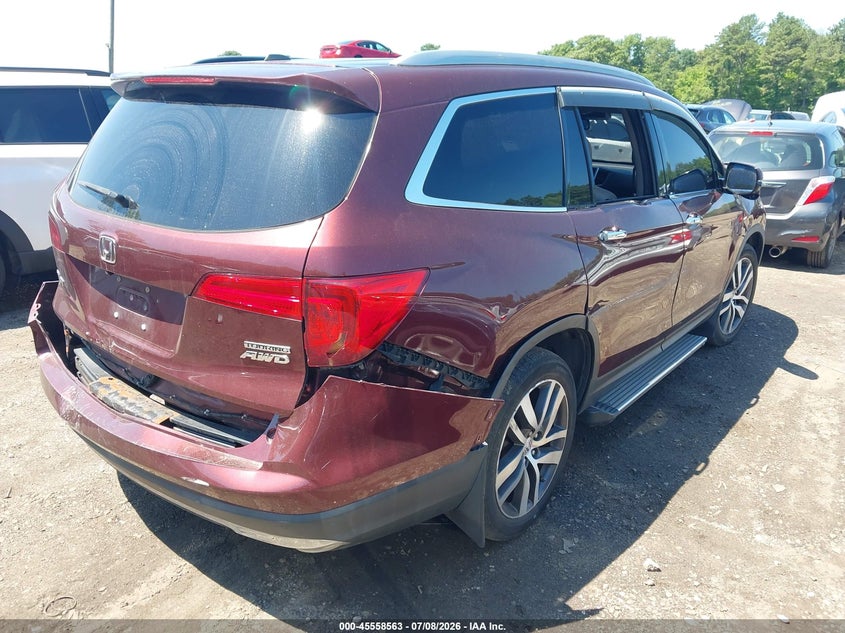 2019 Honda Pilot VIN 5FNYF6H67KB022501 IAAI salvage auction — REAR END, Mv-907A (New York), sold $7,200 on 2026-07-28 (photo 4)