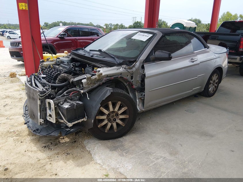 2008 Chrysler Sebring VIN 1C3LC45K08N209182 IAAI salvage auction — FRONT END, Rebuildable (Florida), sold $275 on 2026-07-18 (photo 2)