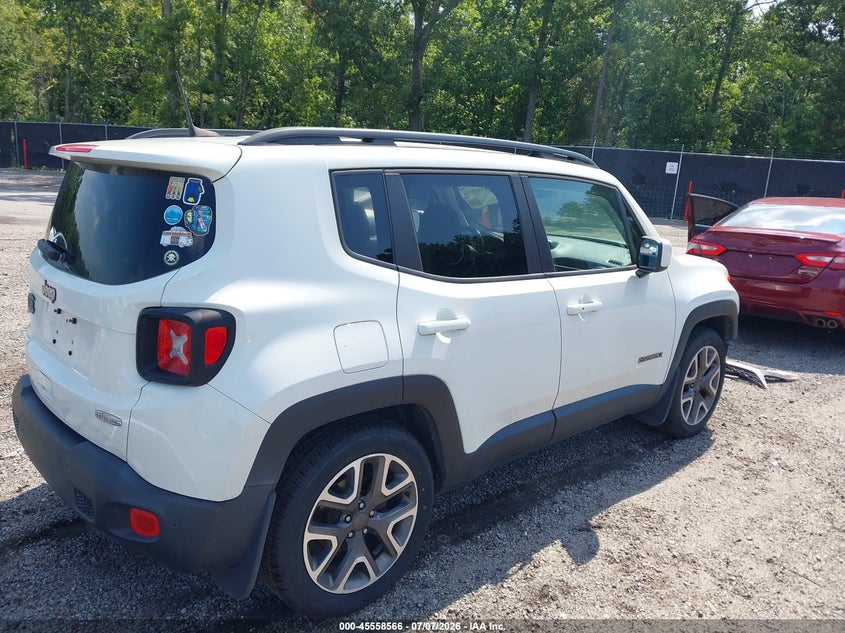2018 Jeep Renegade VIN ZACCJABB9JPG70575 IAAI salvage auction — LEFT FRONT, Clear (South Carolina), sold $1,900 on 2026-08-13 (photo 4)