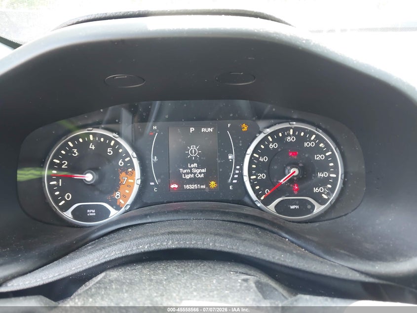 2018 Jeep Renegade VIN ZACCJABB9JPG70575 IAAI salvage auction — LEFT FRONT, Clear (South Carolina), sold $1,900 on 2026-08-13 (photo 7)