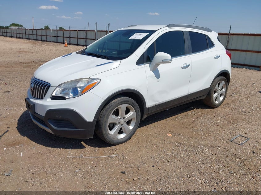 2016 Buick Encore VIN KL4CJASB5GB680775 IAAI salvage auction — ALL OVER, Original (Texas), sold $675 on 2026-07-20 (photo 2)
