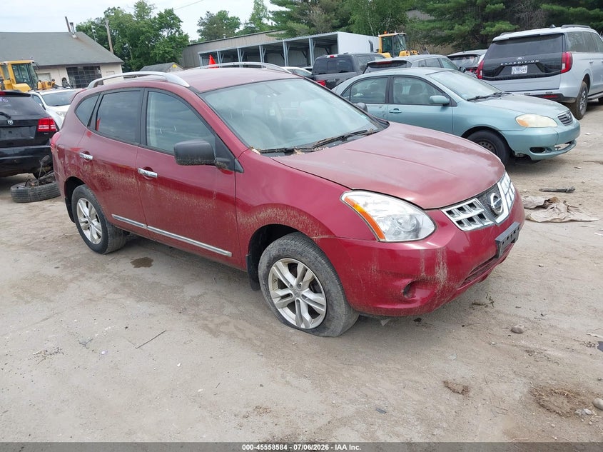 2015 Nissan Rogue VIN JN8AS5MV8FW763217 IAAI salvage auction — NORMAL WEAR, Original (New Hampshire), sold $300 on 2026-07-29 (photo 1)
