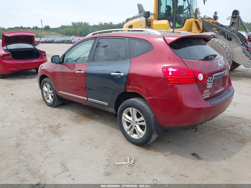 2015 Nissan Rogue VIN JN8AS5MV8FW763217 IAAI salvage auction — NORMAL WEAR, Original (New Hampshire), sold $300 on 2026-07-29 (photo 3)