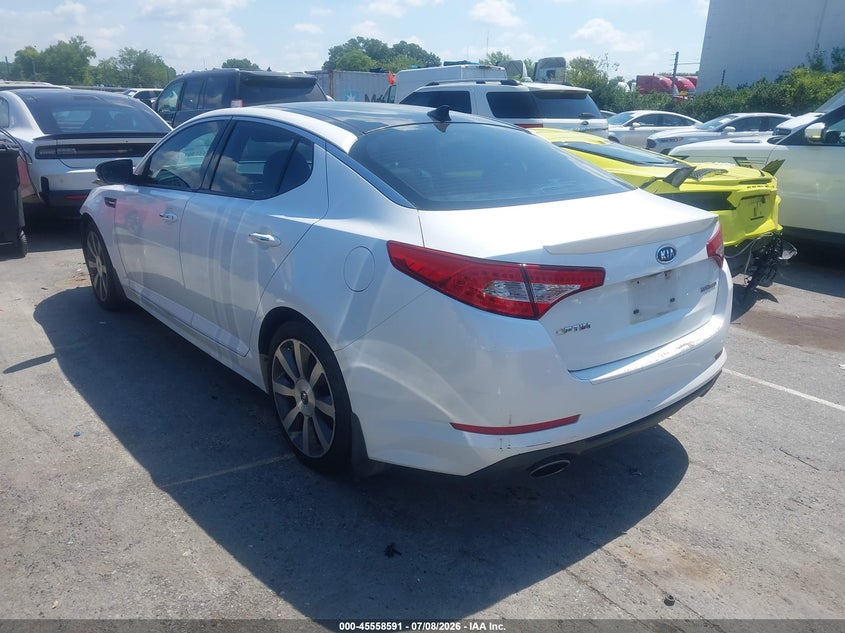 2011 Kia Optima VIN KNAGR4A60B5090543 IAAI salvage auction — FRONT END, Salvage (North Carolina), sold $225 on 2026-07-29 (photo 3)