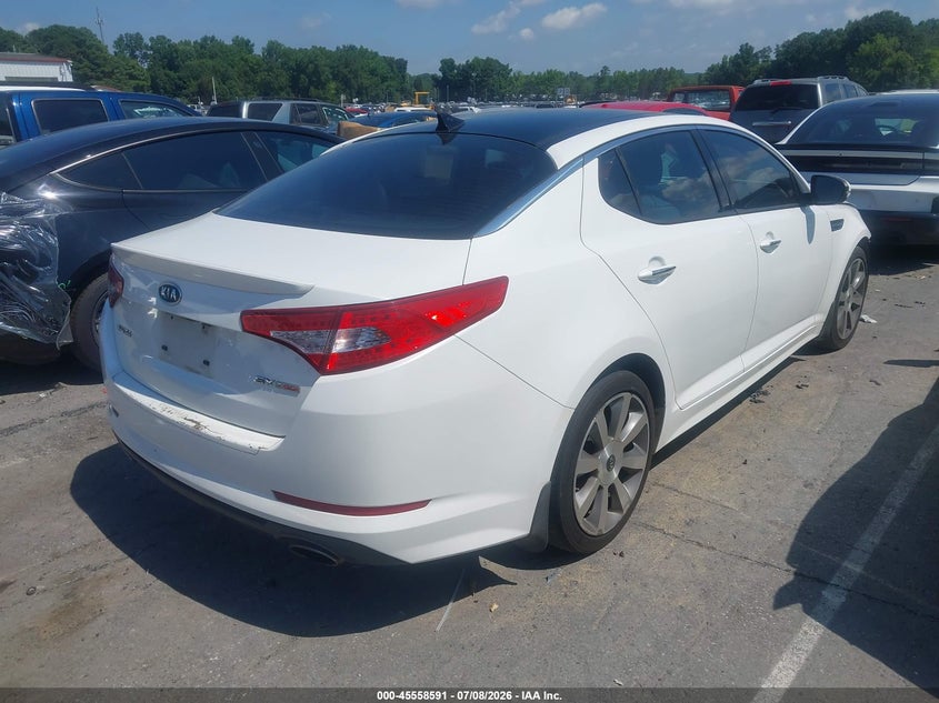 2011 Kia Optima VIN KNAGR4A60B5090543 IAAI salvage auction — FRONT END, Salvage (North Carolina), sold $225 on 2026-07-29 (photo 4)