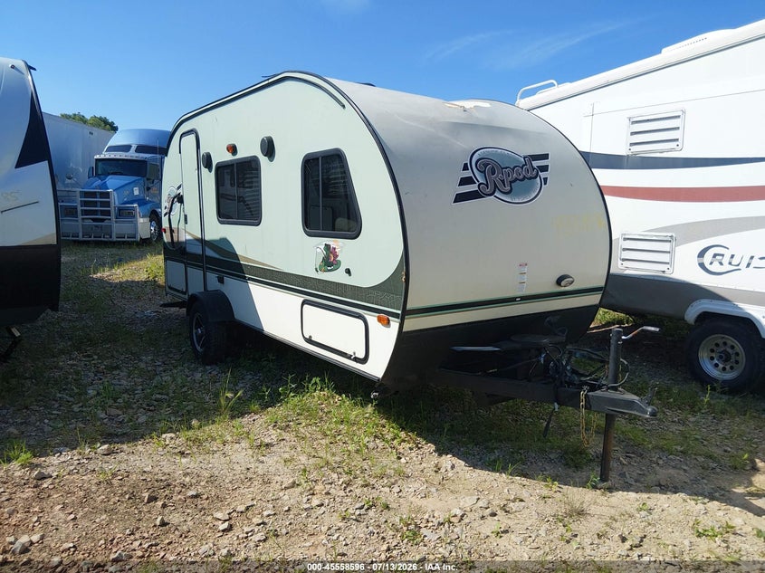 2016 Coachmen Travel VIN 4X4TRPT13GL014431 IAAI salvage auction — ROOF, Clear (Michigan), sold $25 on 2026-07-29 (photo 1)