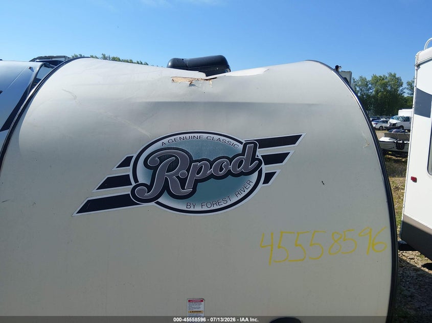 2016 Coachmen Travel VIN 4X4TRPT13GL014431 IAAI salvage auction — ROOF, Clear (Michigan), sold $25 on 2026-07-29 (photo 6)