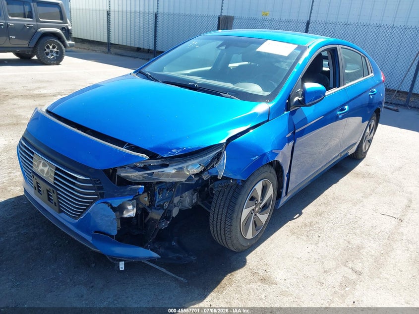 2018 Hyundai Ioniq VIN KMHC75LC1JU061665 IAAI salvage auction — LEFT FRONT, Salvage (California), sold $775 on 2026-07-29 (photo 6)