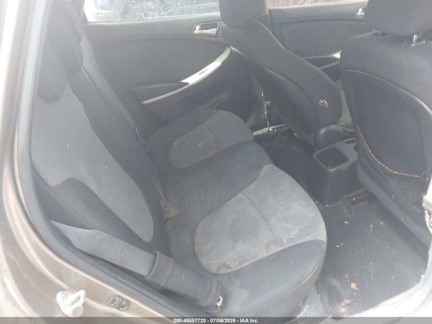 2014 Hyundai Accent VIN KMHCT5AE7EU145804 IAAI salvage auction — FRONT END, Clear (Florida), sold $375 on 2026-07-29 (photo 8)