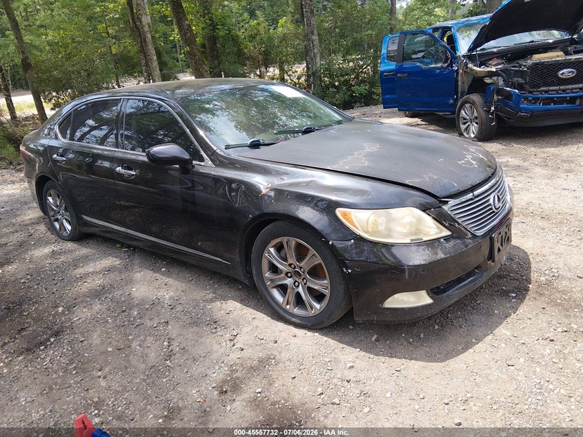 2007 Lexus Ls 460 VIN JTHGL46F675016689 IAAI salvage auction — NORMAL WEAR, Clear (Virginia), sold $450 on 2026-07-28 (photo 1)