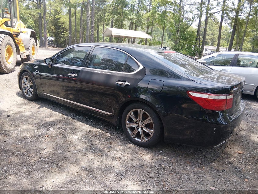 2007 Lexus Ls 460 VIN JTHGL46F675016689 IAAI salvage auction — NORMAL WEAR, Clear (Virginia), sold $450 on 2026-07-28 (photo 3)
