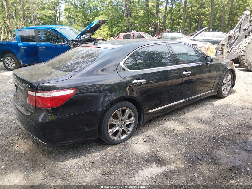 2007 Lexus Ls 460 VIN JTHGL46F675016689 IAAI salvage auction — NORMAL WEAR, Clear (Virginia), sold $450 on 2026-07-28 (photo 4)