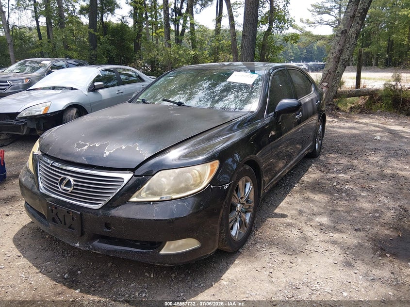 2007 Lexus Ls 460 VIN JTHGL46F675016689 IAAI salvage auction — NORMAL WEAR, Clear (Virginia), sold $450 on 2026-07-28 (photo 6)