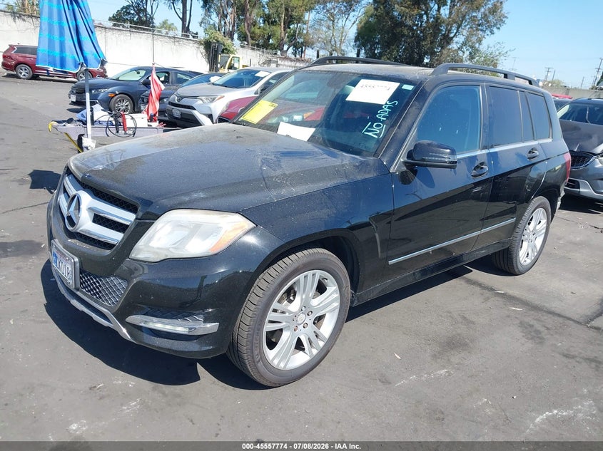 2013 Mercedes-benz Glk-klasse VIN WDCGG5HBXDF950876 IAAI salvage auction — REAR END, Salvage Certificate (California), sold $1,450 on 2026-07-29 (photo 2)