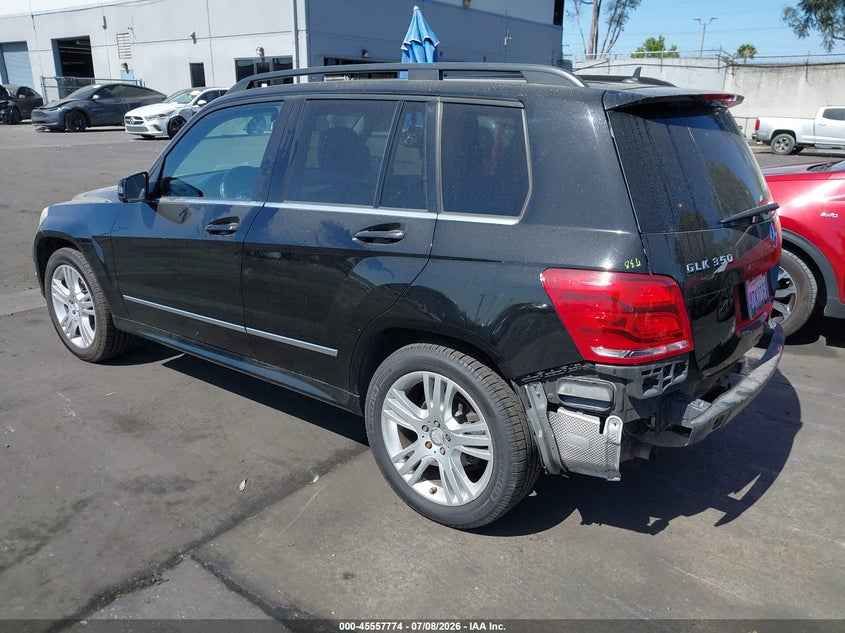 2013 Mercedes-benz Glk-klasse VIN WDCGG5HBXDF950876 IAAI salvage auction — REAR END, Salvage Certificate (California), sold $1,450 on 2026-07-29 (photo 3)