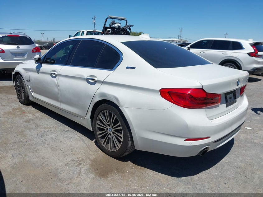 2018 BMW 5er VIN WBAJA9C57JB033514 IAAI salvage auction — FRONT END, Salvage Title, sold $3,550 on 2026-07-18 (photo 3)