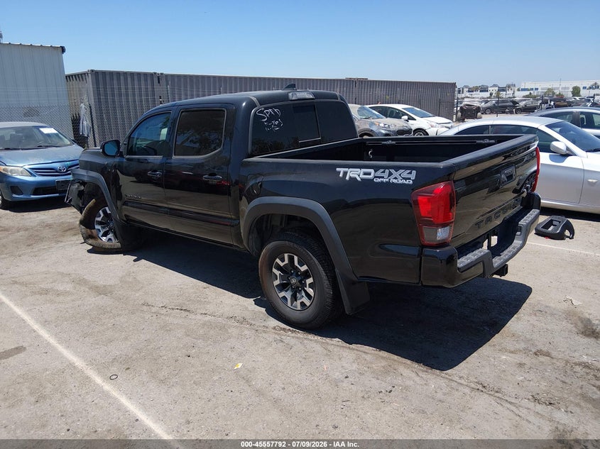 2019 Toyota Tacoma VIN 3TMCZ5AN6KM225047 IAAI salvage auction — FRONT END, Salvage Title, sold $9,750 on 2026-08-24 (photo 3)