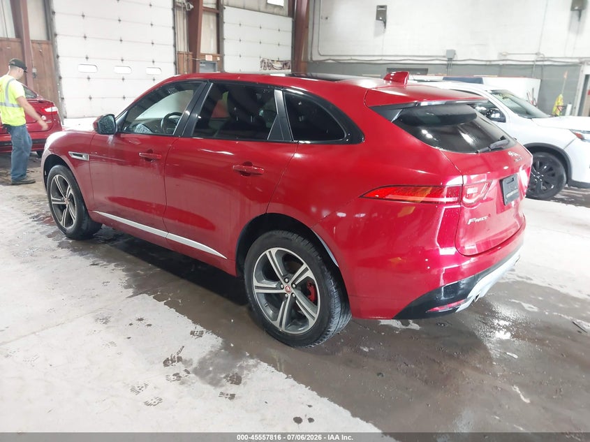 2019 Jaguar F-pace VIN SADCM2FVXKA392776 IAAI salvage auction — NORMAL WEAR, Clear (New York), sold $4,000 on 2026-07-22 (photo 3)