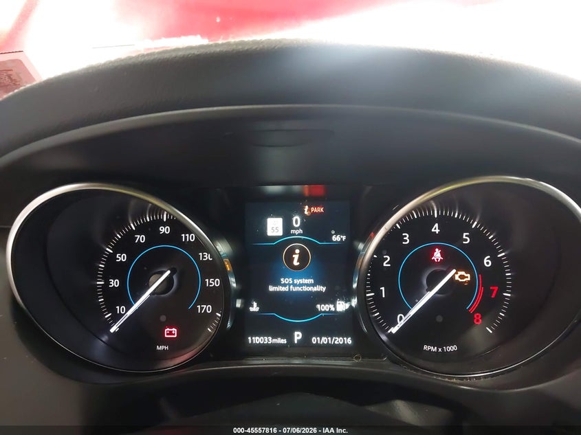 2019 Jaguar F-pace VIN SADCM2FVXKA392776 IAAI salvage auction — NORMAL WEAR, Clear (New York), sold $4,000 on 2026-07-22 (photo 7)
