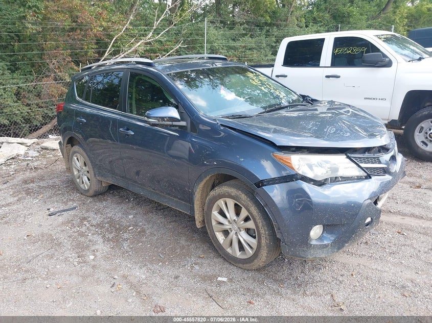 2013 Toyota Rav 4 VIN JTMDFREVXDD020439 IAAI salvage auction — NORMAL WEAR, Clear (Indiana), sold $4,650 on 2026-07-29 (photo 1)