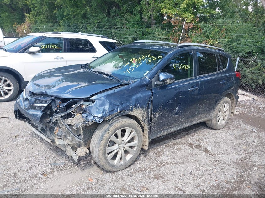 2013 Toyota Rav 4 VIN JTMDFREVXDD020439 IAAI salvage auction — NORMAL WEAR, Clear (Indiana), sold $4,650 on 2026-07-29 (photo 2)