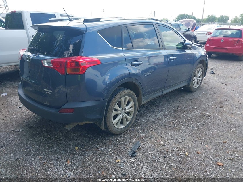 2013 Toyota Rav 4 VIN JTMDFREVXDD020439 IAAI salvage auction — NORMAL WEAR, Clear (Indiana), sold $4,650 on 2026-07-29 (photo 4)