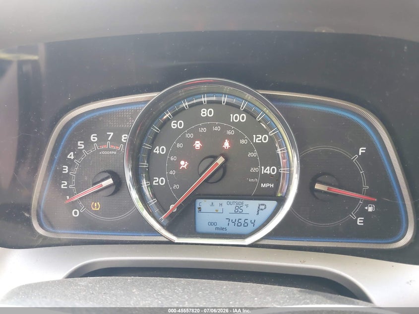 2013 Toyota Rav 4 VIN JTMDFREVXDD020439 IAAI salvage auction — NORMAL WEAR, Clear (Indiana), sold $4,650 on 2026-07-29 (photo 7)
