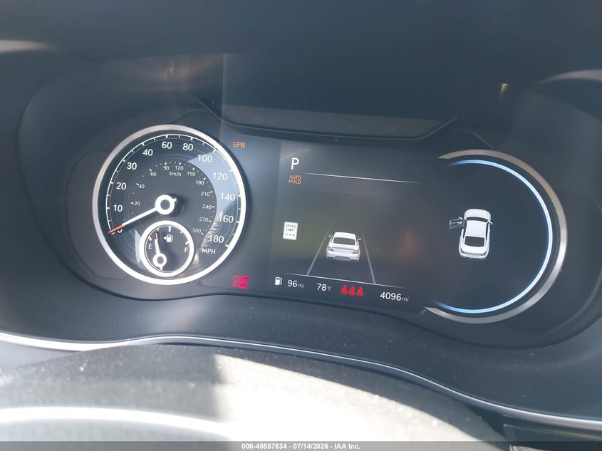 2026 Genesis G70 VIN KMTG64SC4TU170470 IAAI salvage auction — SIDE, Salvage Title, sold $16,225 on 2026-08-19 (photo 7)