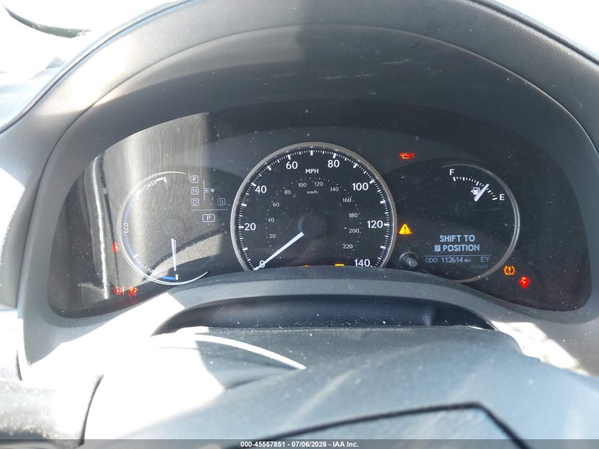 2014 Lexus Ct VIN JTHKD5BH4E2208468 IAAI salvage auction — FRONT END, Salvage Title, sold $2,350 on 2026-07-30 (photo 7)