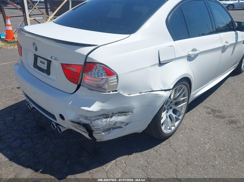 2011 BMW M3 VIN WBSPM9C54BE202935 IAAI salvage auction — RIGHT REAR, Salvage (Oregon), sold $17,300 on 2026-08-27 (photo 6)