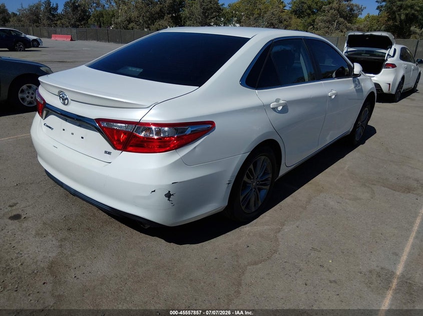 2016 Toyota Camry VIN 4T1BF1FKXGU256201 IAAI salvage auction — LEFT FRONT, Salvage (California), sold $25 on 2026-07-28 (photo 4)