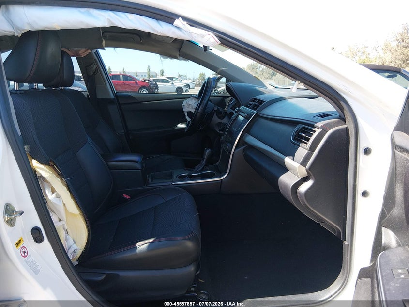 2016 Toyota Camry VIN 4T1BF1FKXGU256201 IAAI salvage auction — LEFT FRONT, Salvage (California), sold $25 on 2026-07-28 (photo 5)