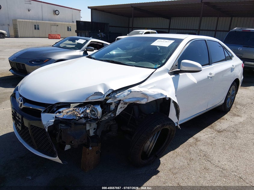 2016 Toyota Camry VIN 4T1BF1FKXGU256201 IAAI salvage auction — LEFT FRONT, Salvage (California), sold $25 on 2026-07-28 (photo 6)