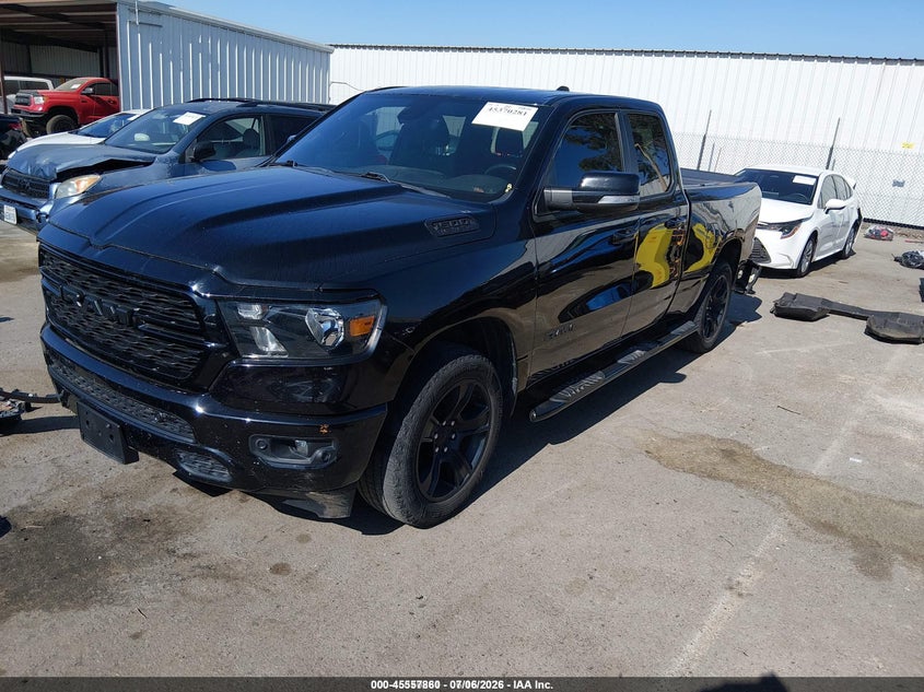 2022 Ram 1500 VIN 1C6SRFBT1NN198551 IAAI salvage auction — REAR END, Salvage (California), sold $10,550 on 2026-09-02 (photo 2)