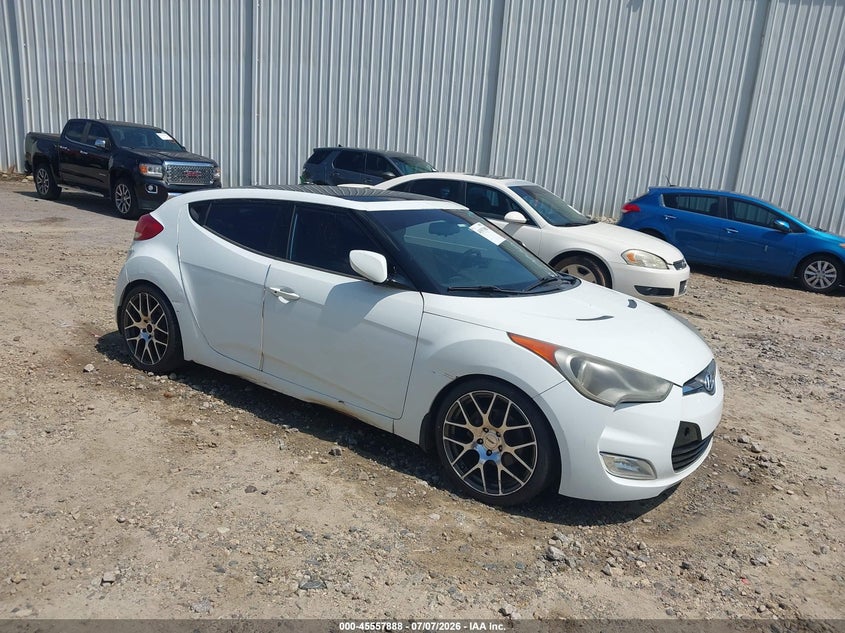 2012 Hyundai Veloster VIN KMHTC6AD4CU026201 IAAI salvage auction — NORMAL WEAR, Repossession Paperwork (Georgia), sold $50 on 2026-07-30 (photo 1)