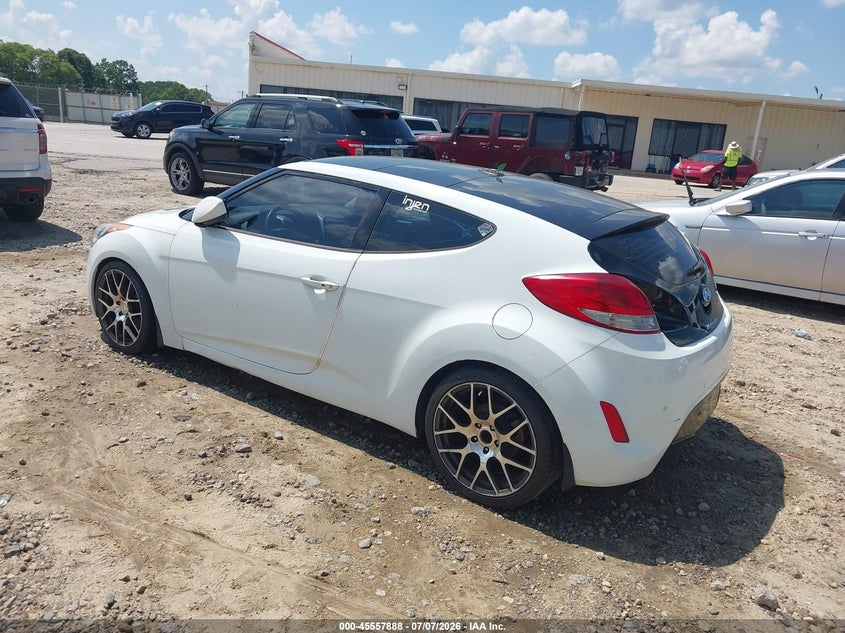2012 Hyundai Veloster VIN KMHTC6AD4CU026201 IAAI salvage auction — NORMAL WEAR, Repossession Paperwork (Georgia), sold $50 on 2026-07-30 (photo 3)