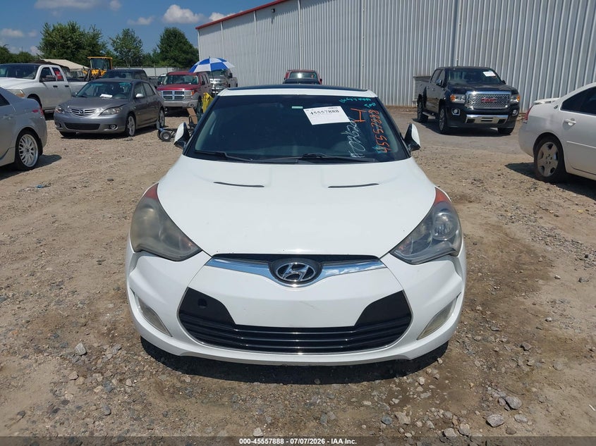 2012 Hyundai Veloster VIN KMHTC6AD4CU026201 IAAI salvage auction — NORMAL WEAR, Repossession Paperwork (Georgia), sold $50 on 2026-07-30 (photo 6)